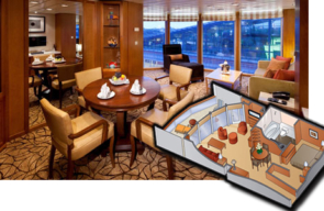 Bliss Cruise Celebrity Suite