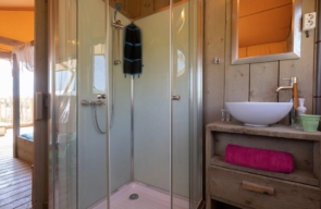 The Natural Curacao Safari Tent Shower