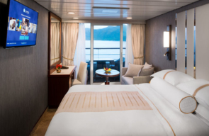 Desire Cruise September 2022 Greek Islands Club veranda Stateroom