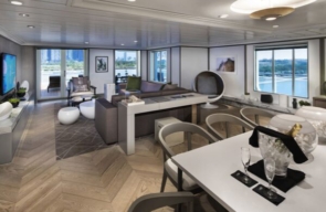 Temptation Caribbean Cruise 2022 Penthouse Suite Living