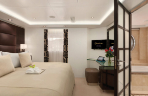 Desire Cruise 2024 Greece Oceania Suite Bedroom